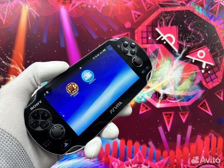 Игровая приставка PS Vita 4Gb Прошитая