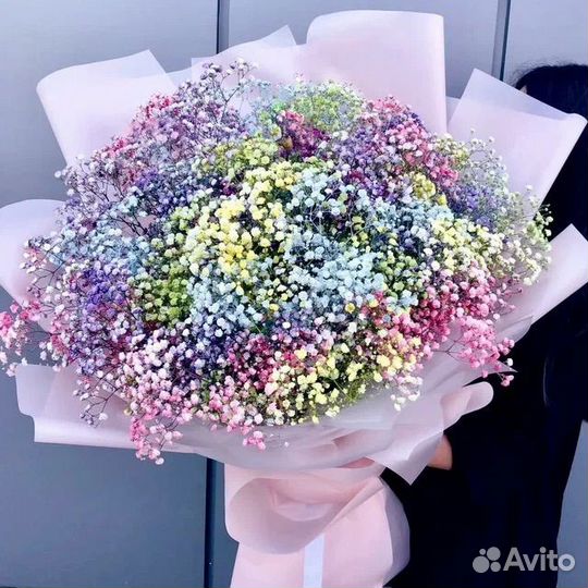 Букет из гипсофилы