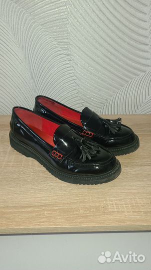 Лоферы женские 38 размер натуральная кожа