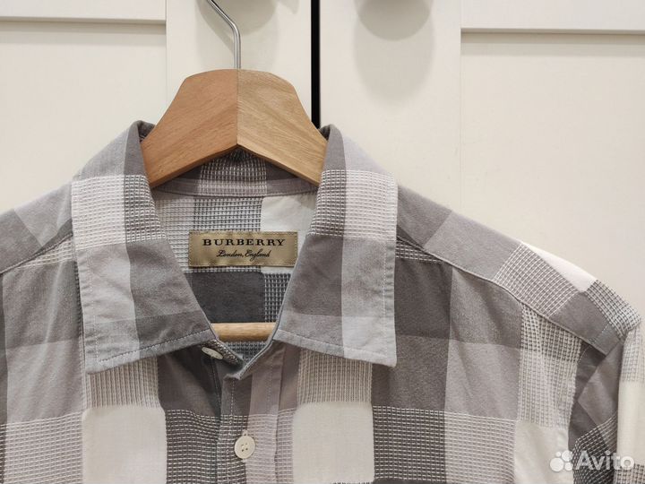 Burberry рубашка мужская б/у