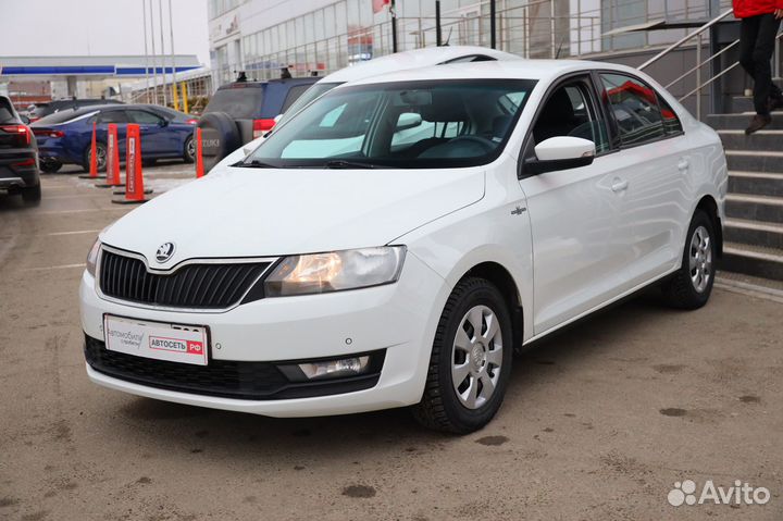 Skoda Rapid 1.6 МТ, 2018, 138 000 км