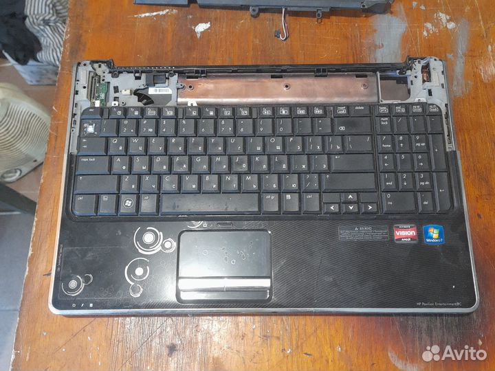 Ноутбук Hp pavilion dv6-2040 по запчастям есть все