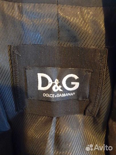Пиджак dolce gabbana оригинал шерсть 44 р
