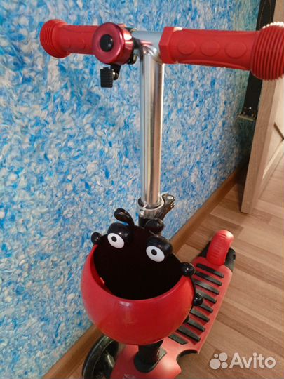 Самокат детский трехколесный бу