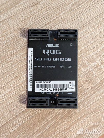 SLI мост asus rog sli hb bridge
