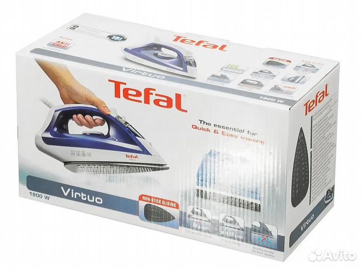 Утюг Tefal Virtuo FV1711E0 Новый. На гарантии