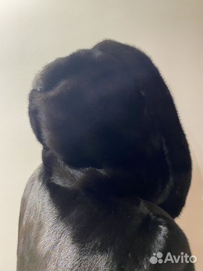 Шуба норковая черный бриллиант