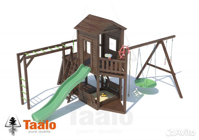 Серия С2 модель 2, детская игровая - площадка