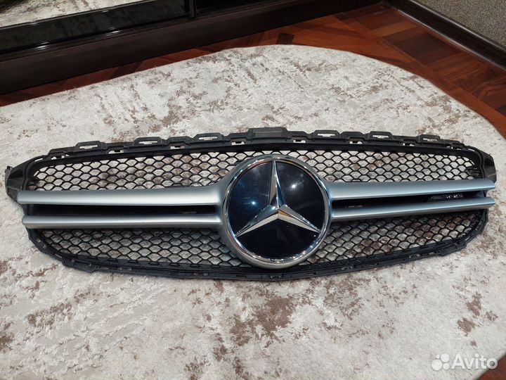 Решетка на бампер Mercedes