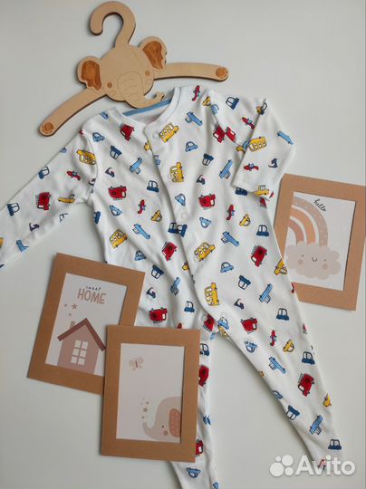 Слип для мальчика рост 68