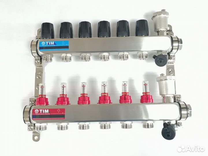 Коллекторная группа с расходомерами 1