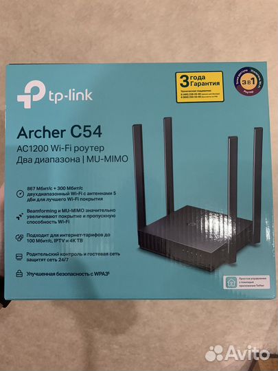 Роутер tp-link archer c54