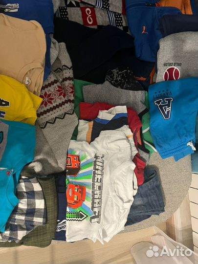Детские вещи пакетом на мальчика 98 104