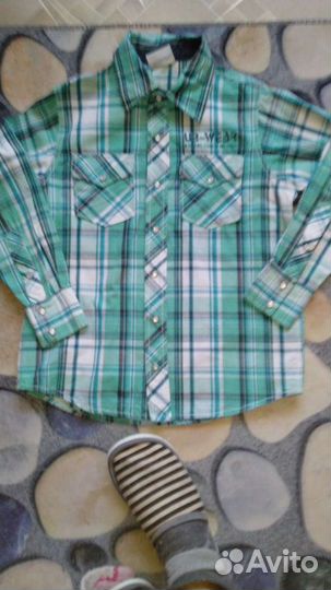 Рубашка для мальчика 134 140