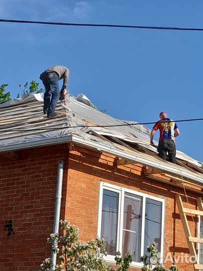 Навесы. Крыши. Кровельные работы