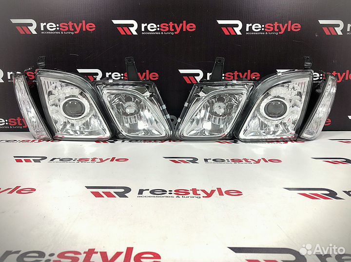 Фары Lexus LX470 Ксенон Светлые