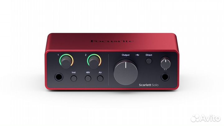 Focusrite scarlett solo 4rd gen