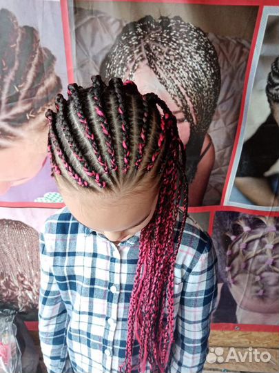 Плетение афрокосичек