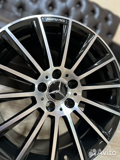 Новые разноширокие диски amg R19 5-112 8.5/9.5J