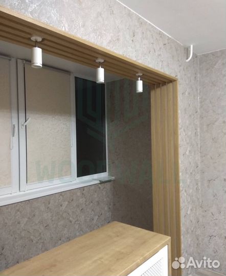 Декоративные рейки стеновые потолочные woodwall