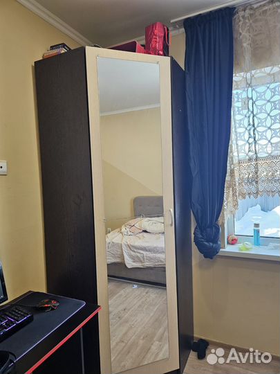 Угловой шкаф с зеркалом бу