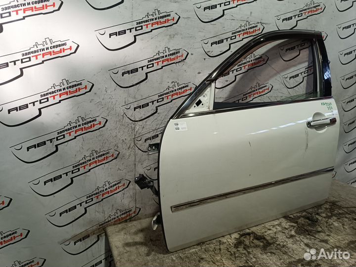 Дверь nissan infiniti fuga M35 M45 GY50 PNY50 PY50 Y50 H0101EG0MM передняя левая белый, QX1 KA9264