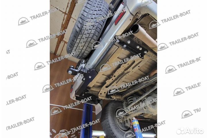 Фаркоп Toyota Hilux Surf 185 1995-2002, под квадрат, 49101