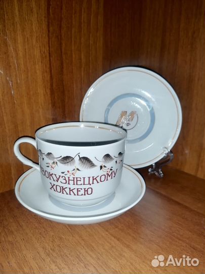 Фарфоровая чайная пара