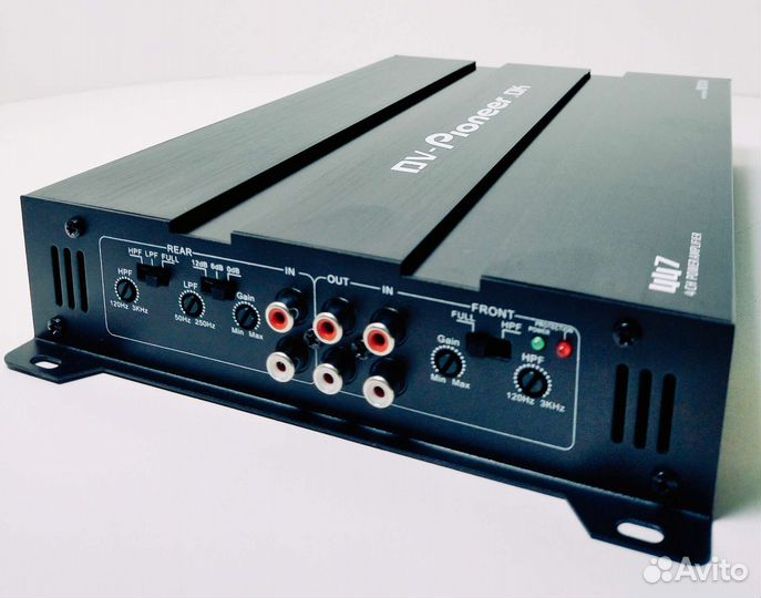 Усилитель автомобильный 4 канальный 1800Вт