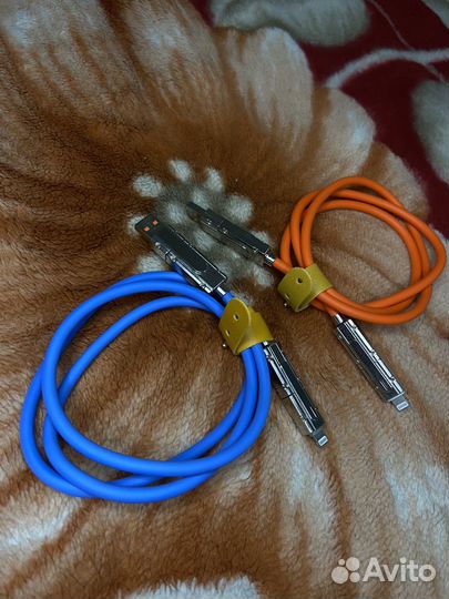 Кабель type c lightning usb a, многофункциональный