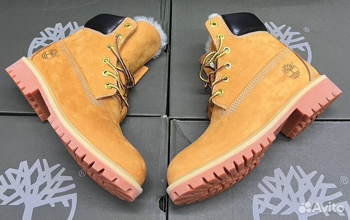 Ботинки timberland (36-45) зимние