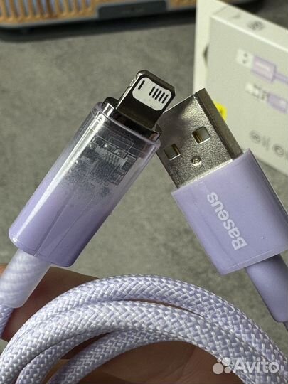 Кабель для зарядки lightning usb 1 метр