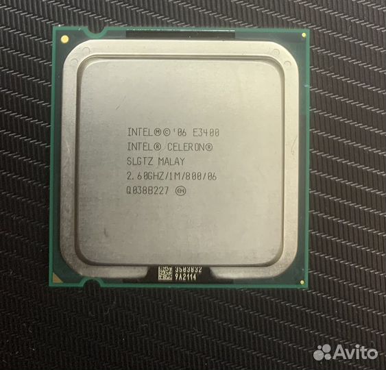 Процессоры intel core 2duo e3400,е5700,е7500