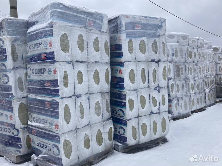 Каменная вата Север 1000х500