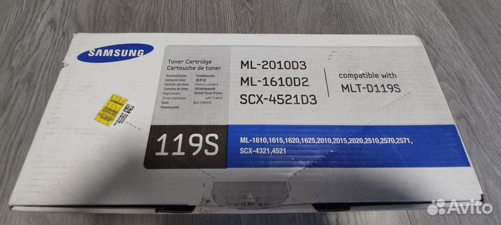 Тоенр карридж Samsung MLT-D119S