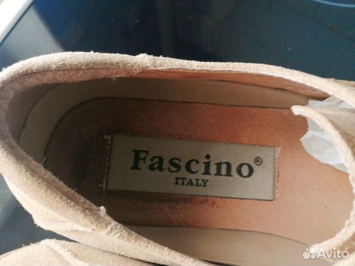 Туфли замшевые мужские 40 размер