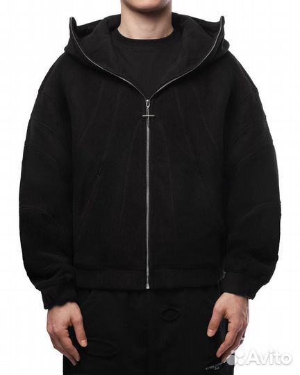 Marcelo Miracles Ghost Fleece in Black