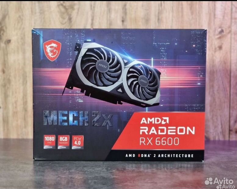 Видеокарта Rx 6600 8gb