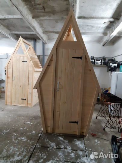 Продаем деревянные туалеты, души для вашей дачи