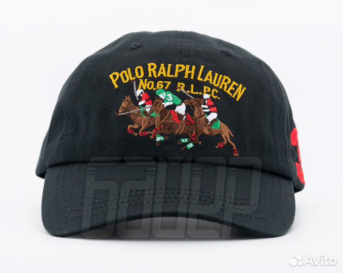 Кепка бейсболка Polo Ralf Lauren чёрная