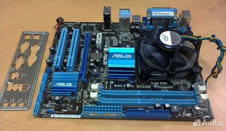 Мат. плата - Asus P5G41T-M LX (775 сокет, DDR3)