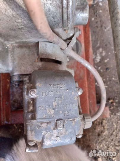 Водяной насос с бензиновым двигателем