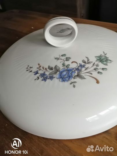 Фарфоровая супница производство Германия