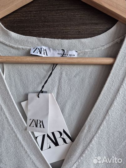 Трикотажная жилетка zara