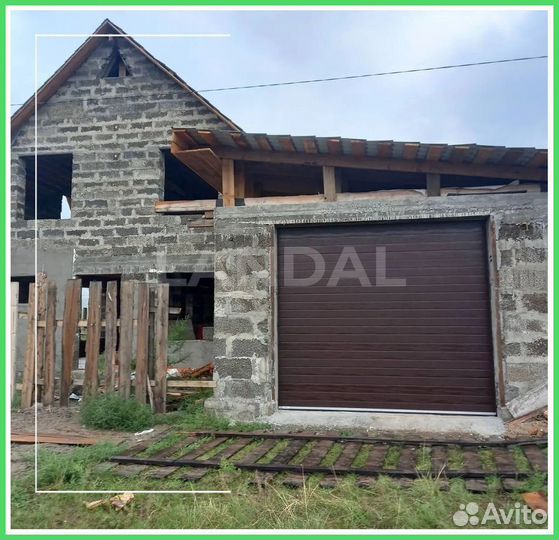 Гаражные секционные ворота