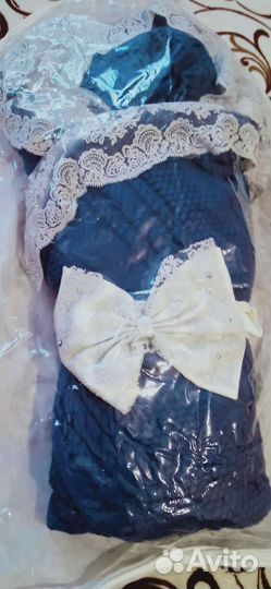 Комплект на выписку вязаный осень-весна