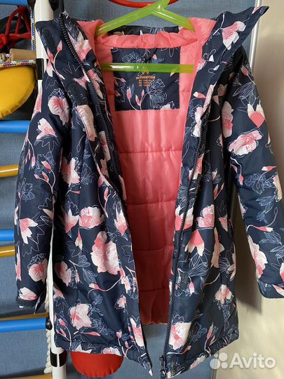 Пальто демисезонное для девочки 128-134