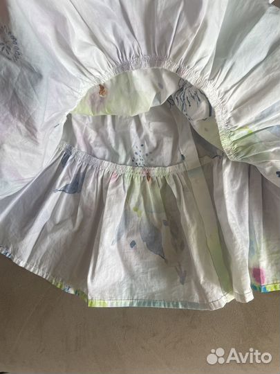Летнее платье для девочки 86-92