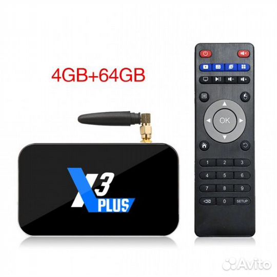 Тв Бокс Ugoos X3 Plus 4/64Gb -Гарантия, Настройка