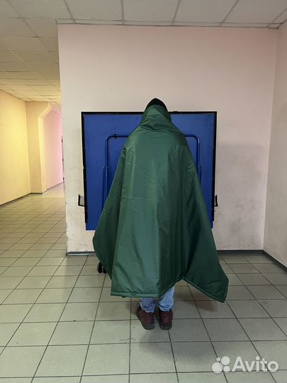 Камуфляжный плащ невидимка спальный мешок